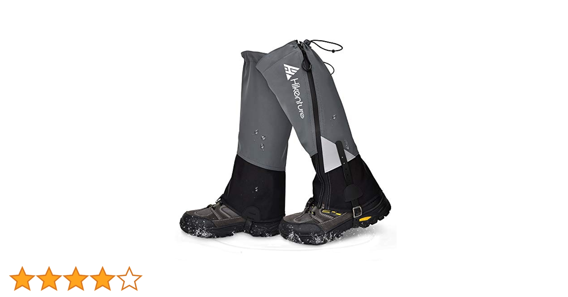 Hikenture レッグゲイター 防水ジッパー付き メンズ&amp;レディース S Amazon | HIKENTURE ゲイター 防水・ロング・登山 高耐久性